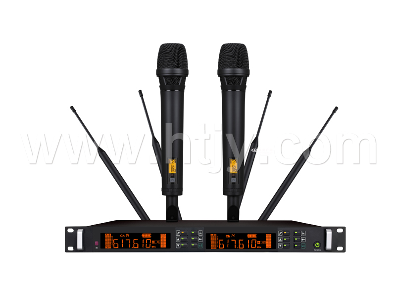 真分集无线发话器(双手持) HT-D600-SC